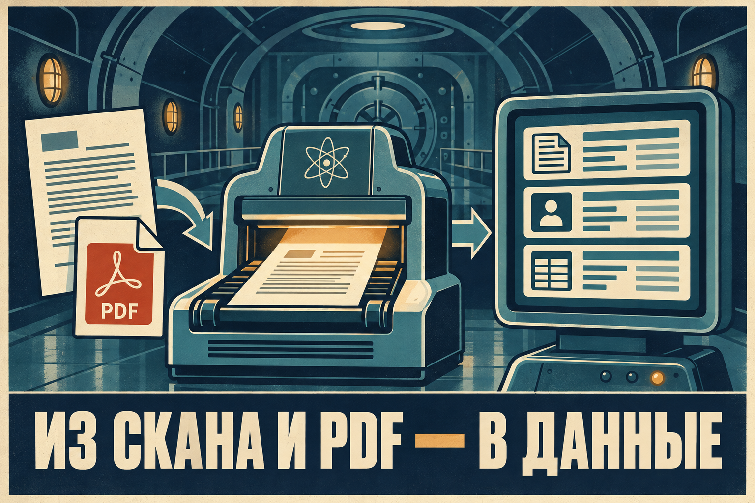 Иллюстрация: разбор входящих документов и сканов
